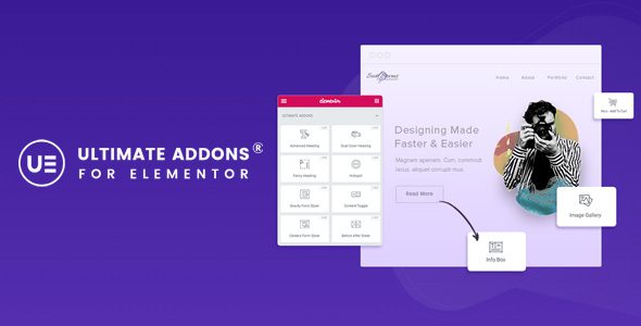 Ultimate Addons for Elementor 1.45.1 – Elementor Widgets, Templates, and Blocks – Free GPL Premium WordPress Plugin