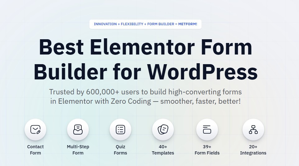 MetForm Pro 4.0.2 – Best Elementor Form Builder – Free GPL Premium WordPress Plugin