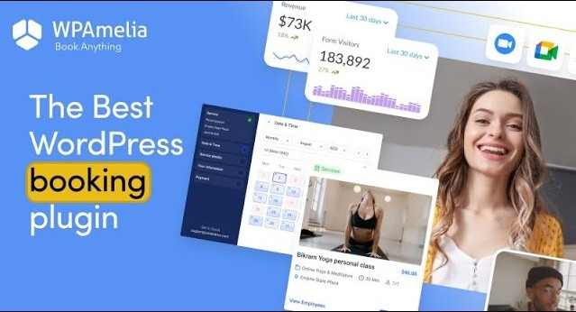 Amelia Booking 9.8.1 – Smart appointment & event booking – Free GPL Premium WordPress Plugin