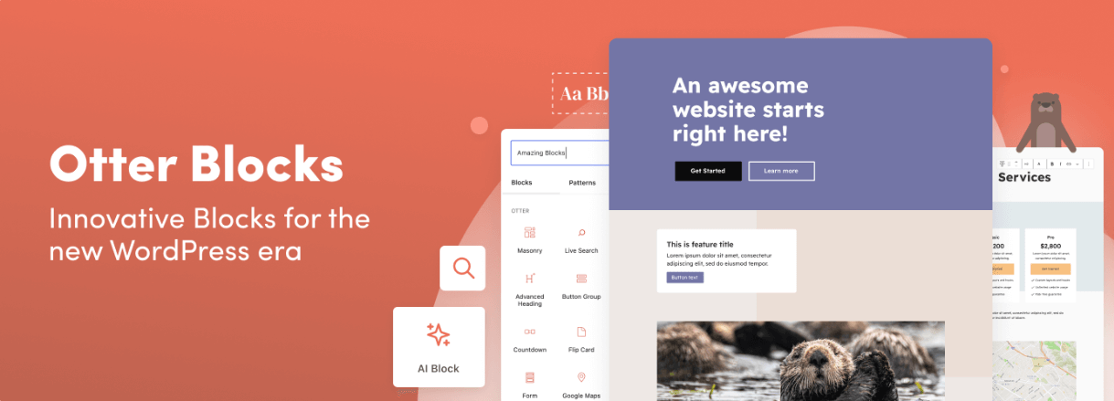 Otter Pro 3.2.3 – Gutenberg Blocks, Patterns & AI – Free GPL Premium WordPress Plugin