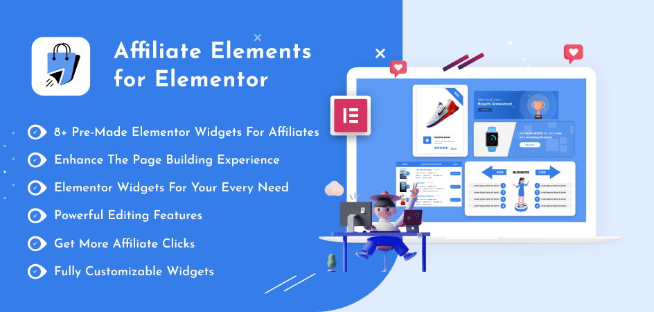 Affiliate Elements for Elementor 1.6.4 – Affiliate marketing widgets pack – Free GPL Premium WordPress Plugin