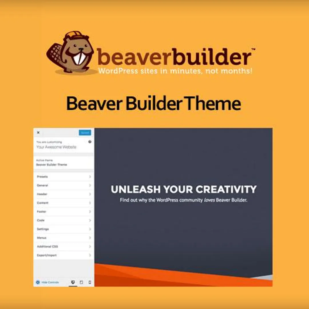 Beaver Builder Theme 1.7.20 – Style your site, no code needed – Free GPL Premium WordPress Plugin