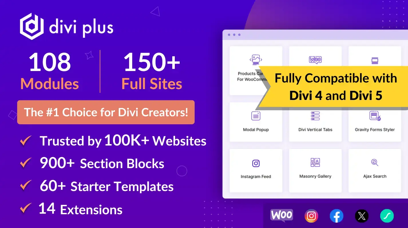 Divi Plus 2.4.0 – All-in-One Divi Module Pack – Free GPL Premium WordPress Plugin