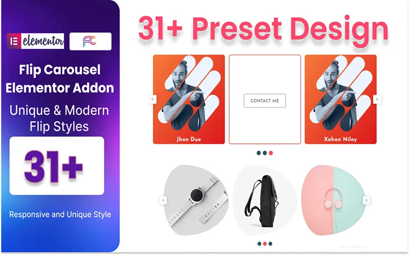 BWD Flip Box Carousel 1.4 – Interactive Flip Card Effects – Free GPL Premium WordPress Plugin