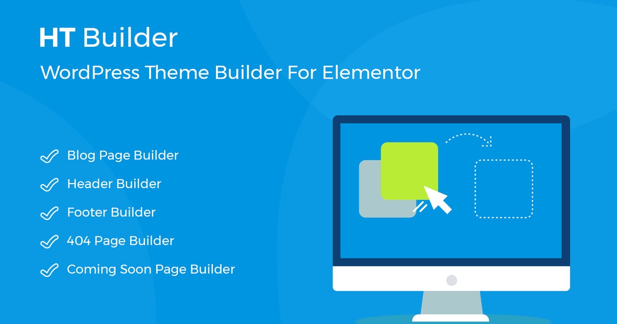 HT Builder Pro 1.0.10 – Elementor theme builder toolkit – Free GPL Premium WordPress Plugin