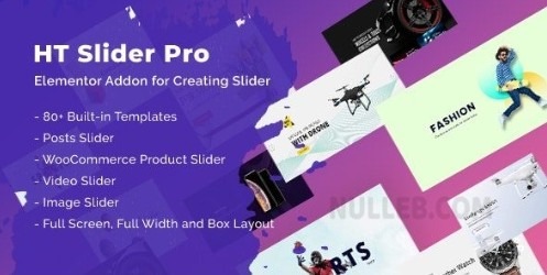 HT Slider Pro 1.3.7 – Craft Beautiful Sliders in Minutes – Free GPL Premium WordPress Plugin